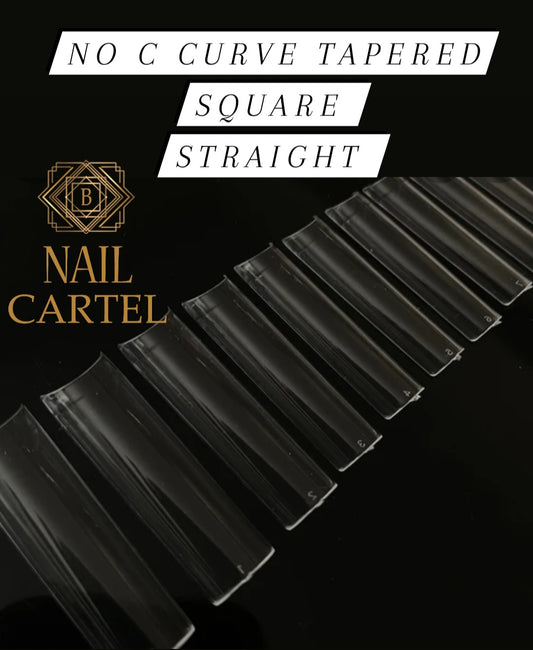 No C Curve XXL Tapered Square Straight Tips 500pcs